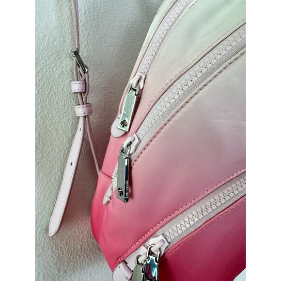 Kate Spade Backpack Bag Medium Pink And White Karissa Ombre Gradient Radiant main image 16